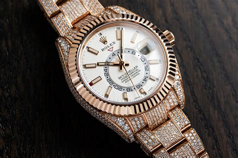 rolex diamond cost